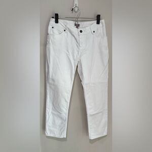 J. Jill White Crop Pants